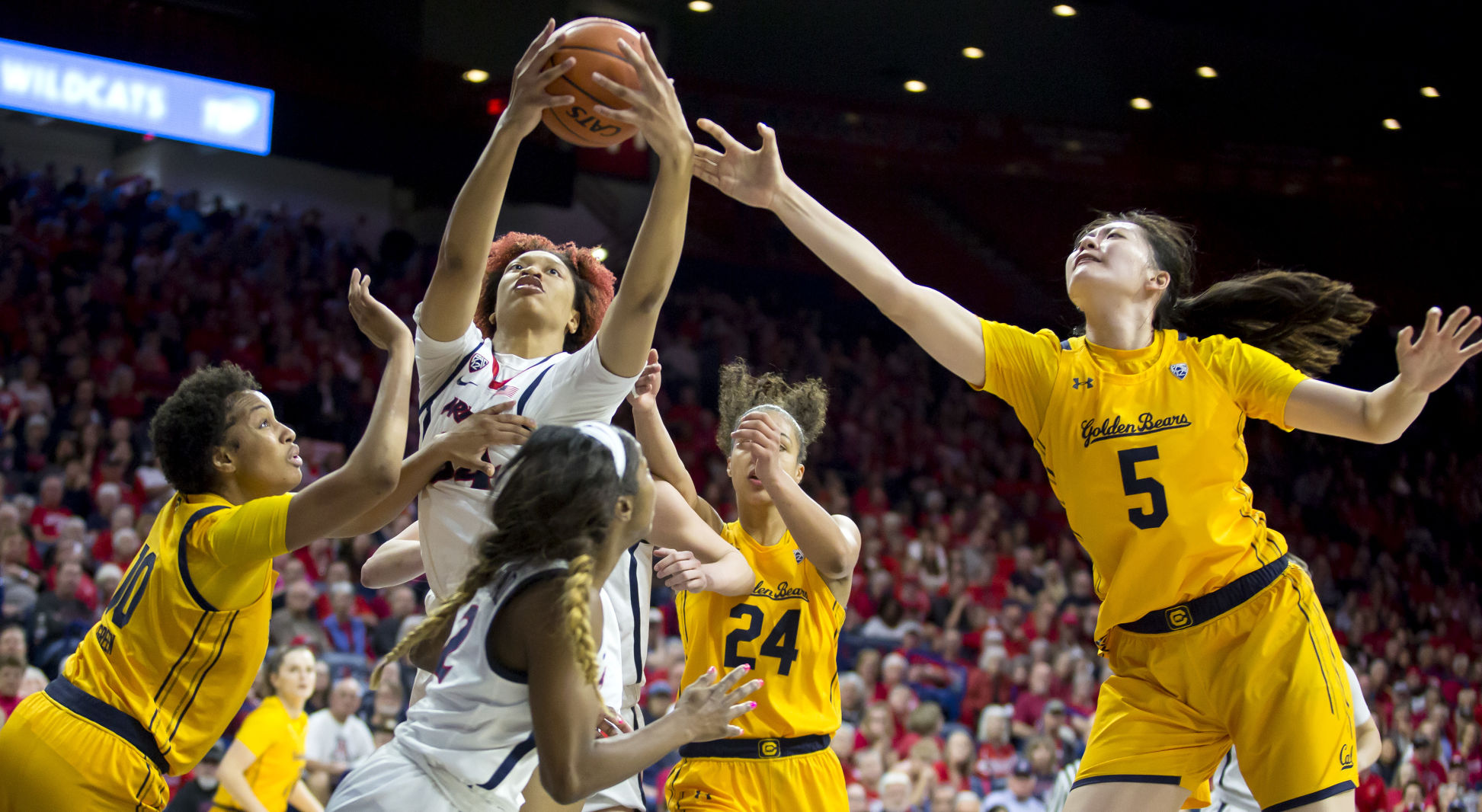 Arizona Women's Basketball vs California